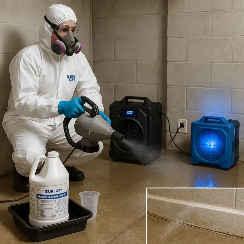 Sanitization and Odor Removal process in Salisbury, VT