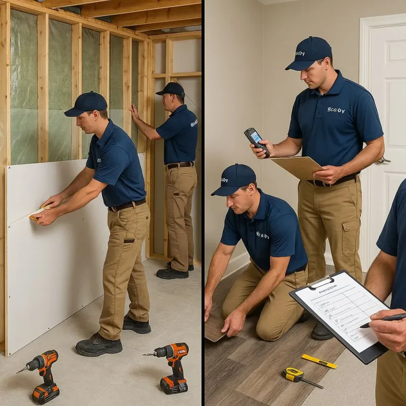 Repairs and Reconstruction process in Salisbury, VT